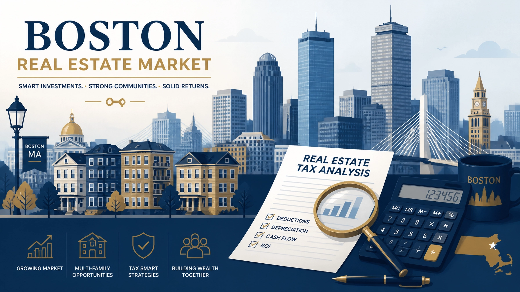 The Boston Real Estate Investor’s Tax Playbook for 2026: Cost Segregation, 1031 Exchanges, and Surviving the New $1M+ Withholding Rule